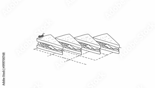 Ant on Sandwich Row