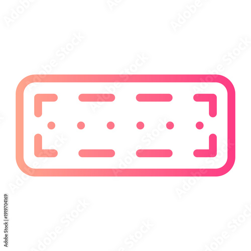gift voucher gradient icon