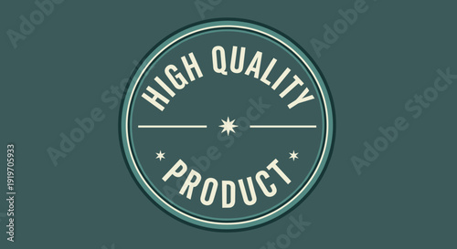 High Quality Product Badge or Label Design.
