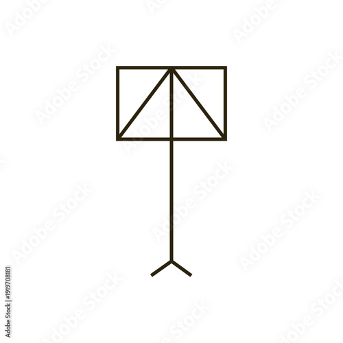 music stand icon