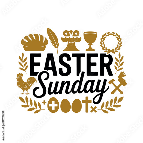 Easter Sunday is a Christian holiday celebrating the resurrection of Jesus Christ.