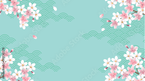 桜　春　風景　背景　