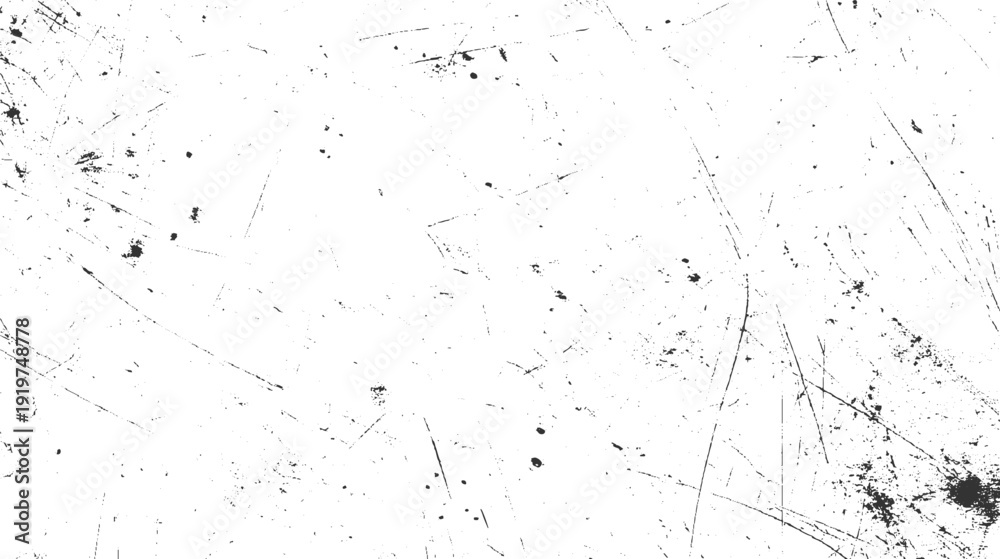 Εκτύπωση καμβά White background with scattered black scratches dots and grunge texture