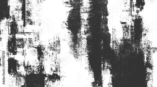 Abstract textured background with dark grey and white distressed patterns and noise grunge