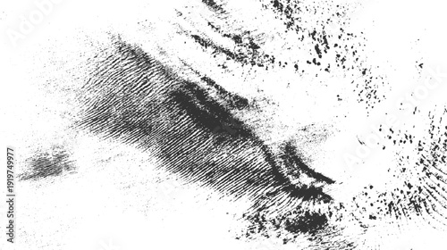 Abstract black and white textured background with grainy and striped patterns