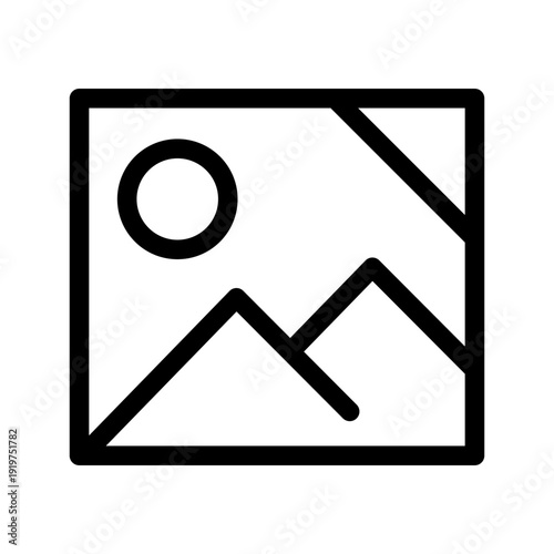 Gallery Icon Vector Symbol Design Illustration