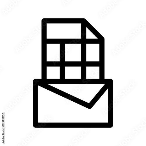 Chocolate Icon Vector Symbol Design Illustration