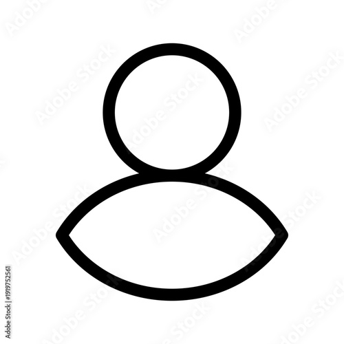 User Account Icon Vector Symbol Design Illustration