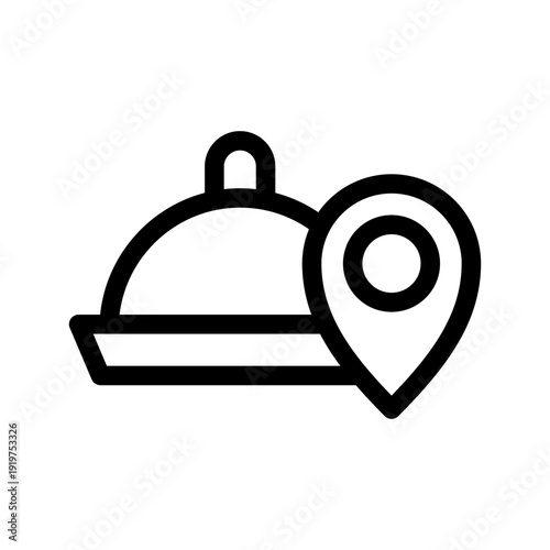 Map Point Icon Vector Symbol Design Illustration