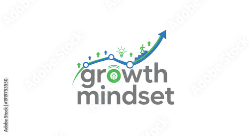 Visual representation of personal development and continuous improvement, illustrating progress