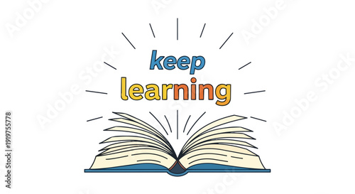 An illustrative graphic emphasizing the profound importance of continuous knowledge acquisition and personal development through reading, dedicated