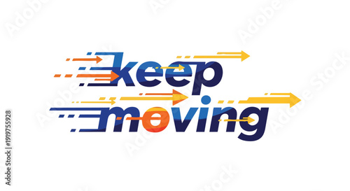 Dynamic forward momentum concept for progress and continuous advancement swift movement and relentless pursuit of goals for a brighter future ahead