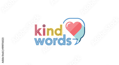 A vibrant graphic emblem emphasizing the profound impact of thoughtful dialogue, fostering positive connections and heartfelt understanding among