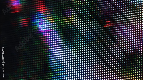 LED screen pixels, macro RGB subpixels, digital screen texture, glitch background