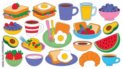 food and drink icons