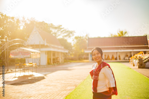 Women in northeastern Thailand wearing traditional costumes on important occasions.