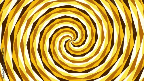 Wallpaper Mural Hypnotic Golden Spiral Swirl Abstract Background Animation Torontodigital.ca