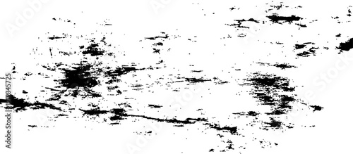 Distressed Black Grunge Texture Overlay Background Abstract Scratched Rough Surface Vector Graphic Resource Design Element