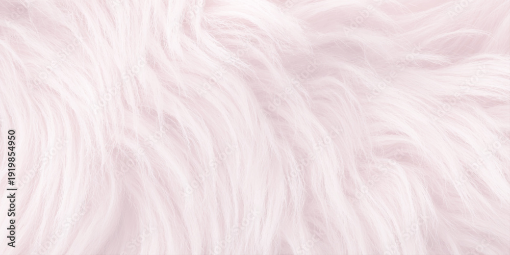 Fototapeta premium Wavy texture of fluffy fur soft pink background with soft gradients and abstract shapes, perfect for backgrounds or design projects.