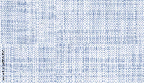 Foto Woven texture in a serene blue color, showing the intricate details and texture of a textile