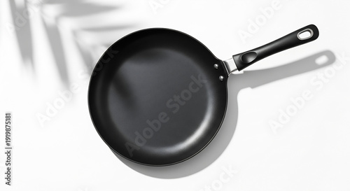 frying pan isolated on white background
