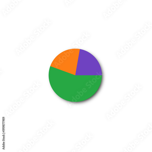 Free Download Green Chart Pie Icon - GFXLoad