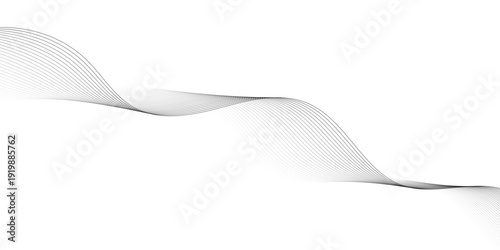 abstract creative black white blend wave background.