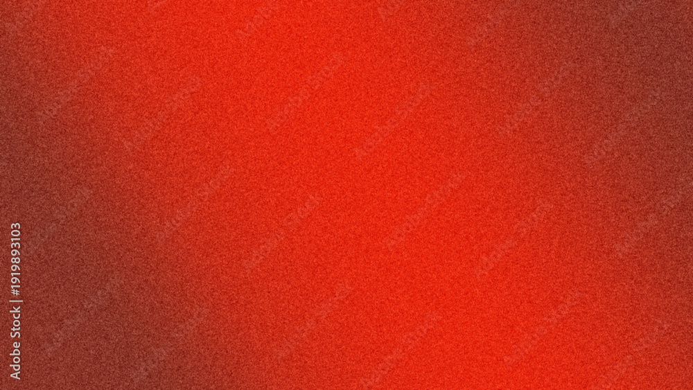 Fototapeta premium Red Gradient Background with Retro Grainy Texture