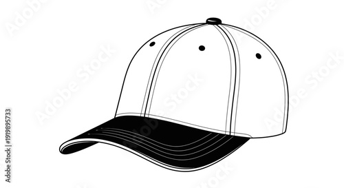 baseball cap illustration