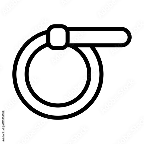 Cable Ties Vector Icon