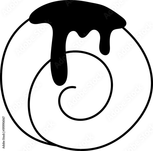 Doodle Notion Style Sweet Creamy Crombolloni