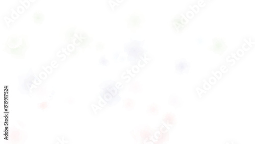 Watercolor splashes and brush strokes with vibrant pastel colors on a clean, minimalist white background, evoking creativity and artistic expression