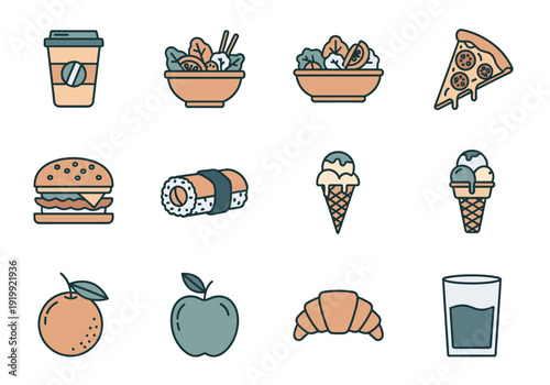 A charming and vibrant illustration of an orange, perfect for conveying themes of health, freshness, and natural goodness. Ideal for food-related cont