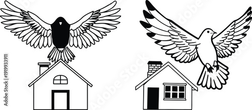 Minimalist icon representing a vector file format placeholder