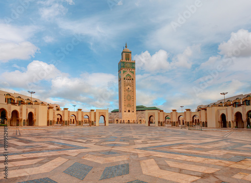 Photos Landscape of Great Hassan II mosque - Casablanca, Morocco