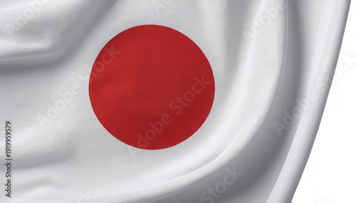 Japanese national flag with red circle on white background waving Free Download Japanese national flag with red circle on white background waving - GFXLoad