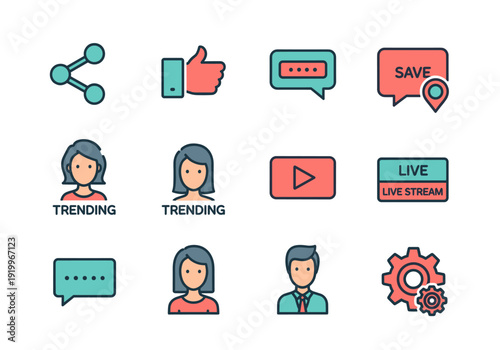 A minimalist speech bubble design evokes conversation and communication. Ideal for representing dialogue, messaging, or feedback in digital content an