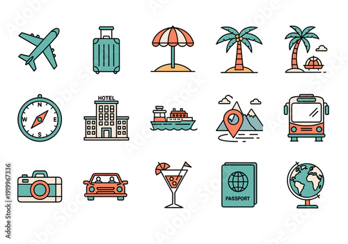 A charming illustration of a retro camera evokes nostalgia and creativity. Ideal for blogs, websites, or social media content related to photography, 