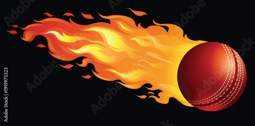 football ball in fire