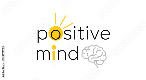Bright mental outlook and intellectual wellness concept, illustrating the power of optimism and cognitive health for a thriving mind and vibrant life