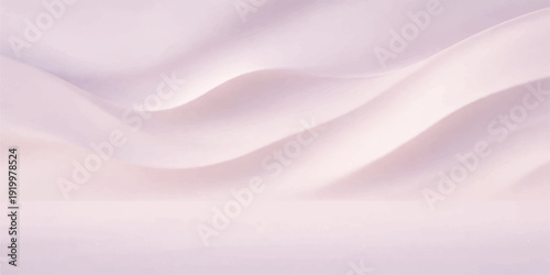 Luxurious pink silk and satin fabric background featuring smooth flowing waves of soft purple textile material with a shiny curved design for a wedding backdrop illustration