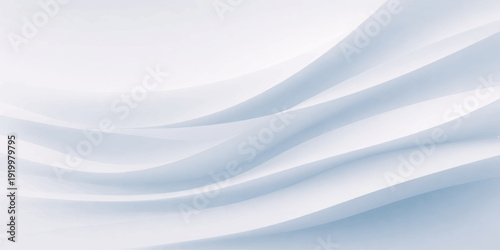 A frozen abstract blue wave background features a crystalline winter texture of frost and snowy ice patterns under a cold sky