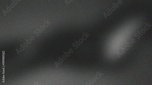 Fotografía Abstract black-white gradient with grainy effect, modern textured background for