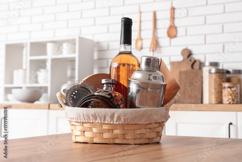 Gift basket with male acces...