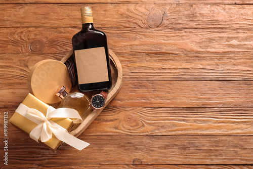 Gift basket with male acces...