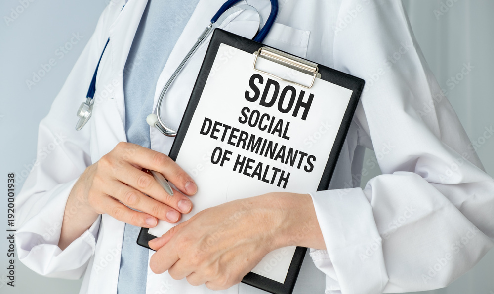 Φωτογραφία Social Determinants of Health - economic and social factors that affect individu