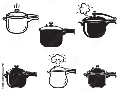 PRESURE COOKER SILHOUETTE