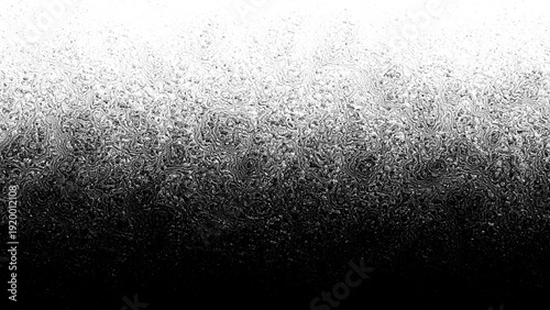 Slika na platnu Noise gradient grain dots texture overlay background, distress dust stipple blac