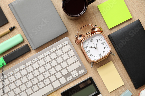 Composition with alarm cloc...