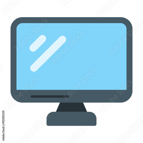 Monitor Vector Icon